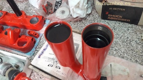 Montaje amortiguador Metor gas Montesa Enduro