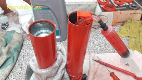 Montaje amortiguador Metor gas Montesa Enduro