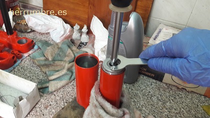 Montaje amortiguador Betor gas Montesa Enduro