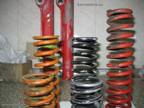 Diferencias muelles amortiguadores Betor Gas Montesa Enduro H7 diferencias muelles amortiguadores Betor Gas Montesa Enduro H7