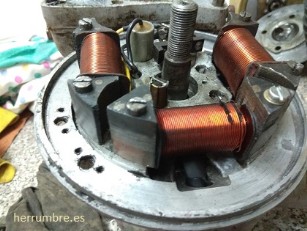 motor Iresa 200 lado volante magnético