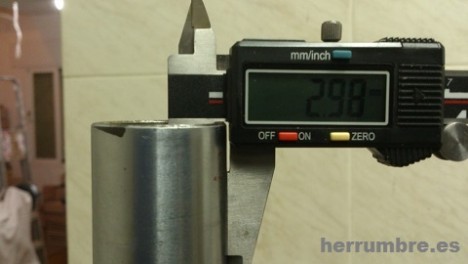 Dimensiones barras horquilla Marzocchi Piffero 38mm