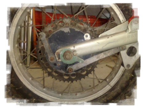 Rueda trasera Montesa Enduro 360 H7 Rueda trasera Montesa Enduro 360 H7