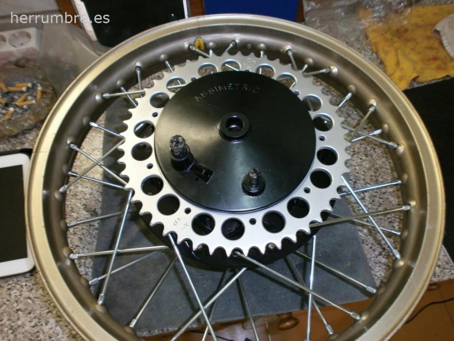 Radido llanta trasera Montesa Enduro H7